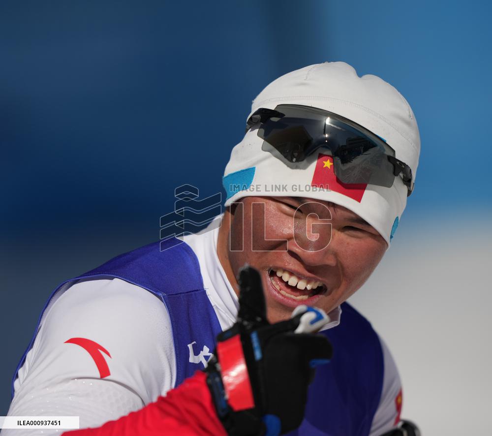 (SP)CHINA-ZHANGJIAKOU-WINTER PARALYMPICS-PARA BIATHLON-MEN'S MIDDLE DISTANCE SITTING(CN)