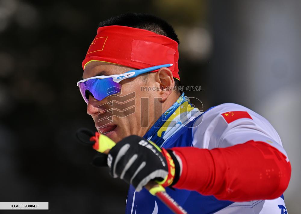 (SP)CHINA-ZHANGJIAKOU-WINTER PARALYMPICS-PARA CROSS-COUNTRY SKIING-MEN'S SPRINT SITTING (CN)