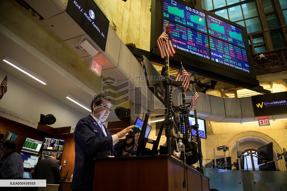 U.S.-NEW YORK-STOCK-RISE