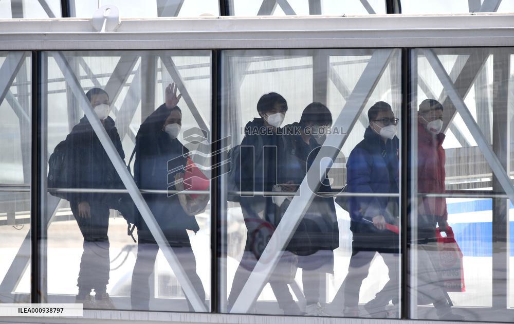 CHINA-CHINESE CITIZENS FROM UKRAINE-RETURN (CN)