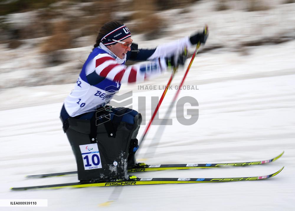 (SP)CHINA-ZHANGJIAKOU-WINTER PARALYMPICS-PARA BIATHLON-WOMEN'S INDIVIDUAL SITTING(CN)