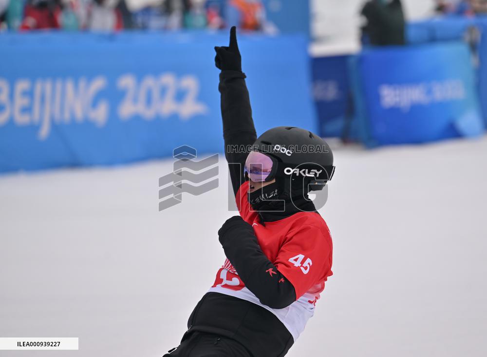(SP)CHINA-ZHANGJIAKOU-WINTER PARALYMPICS-PARA SNOWBOARD-MEN'S BANKED SLALOM SB-LL2 (CN)