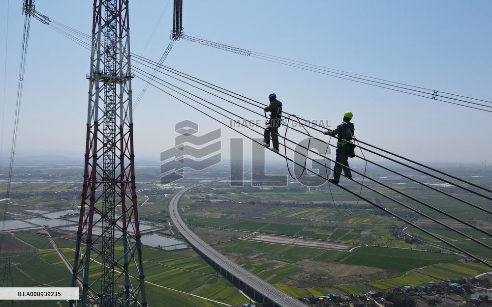 CHINA-ANHUI-CHIZHOU-POWER TRANSMISSION PROJECT-OVERHAUL (CN)