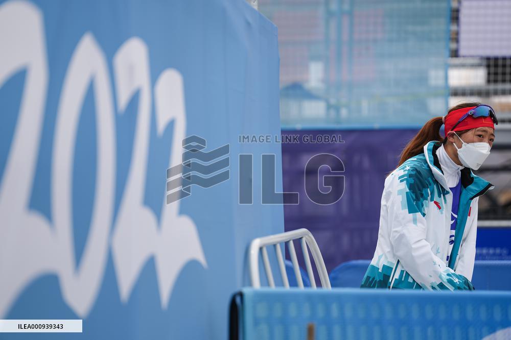 (SP)CHINA-ZHANGJIAKOU-WINTER PARALYMPICS-PARA BIATHLON-WOMEN'S INDIVIDUAL STANDING(CN)
