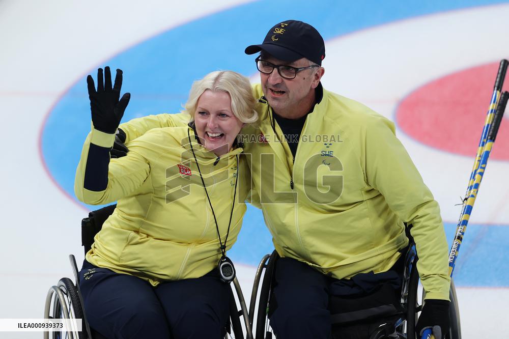 (SP)CHINA-BEIJING-WINTER PARALYMPICS-WHEELCHAIR SEMIFINAL-SVK VS SWE(CN)