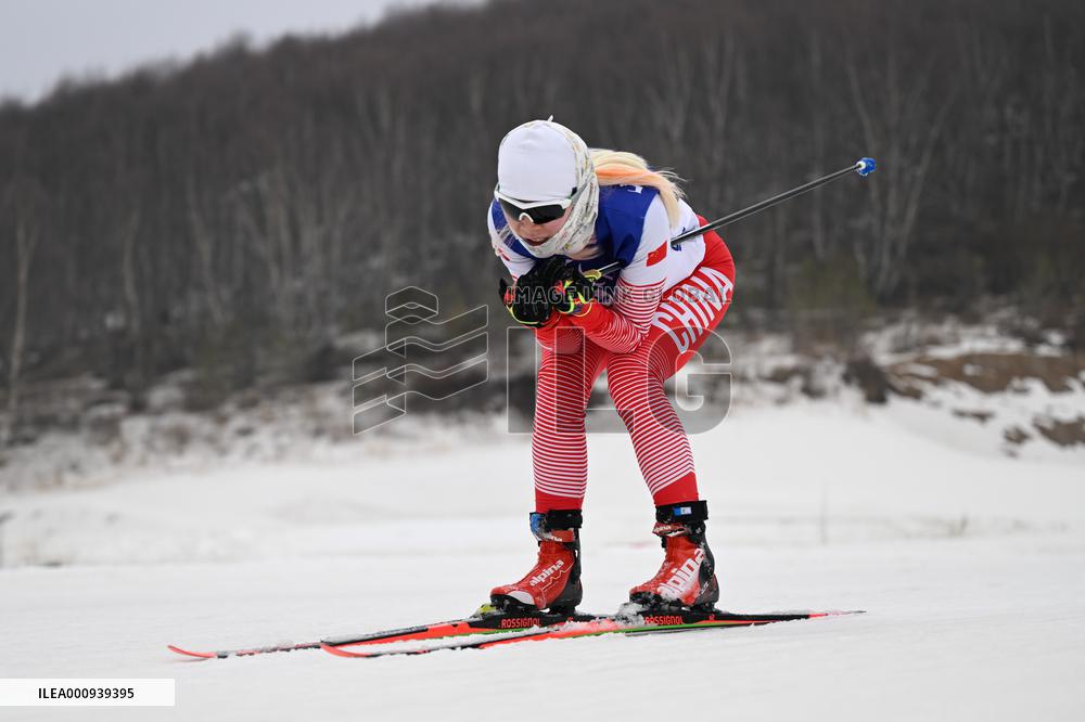 (SP)CHINA-ZHANGJIAKOU-WINTER PARALYMPICS-PARA BIATHLON-WOMEN'S INDIVIDUAL VISION IMPAIRED(CN)