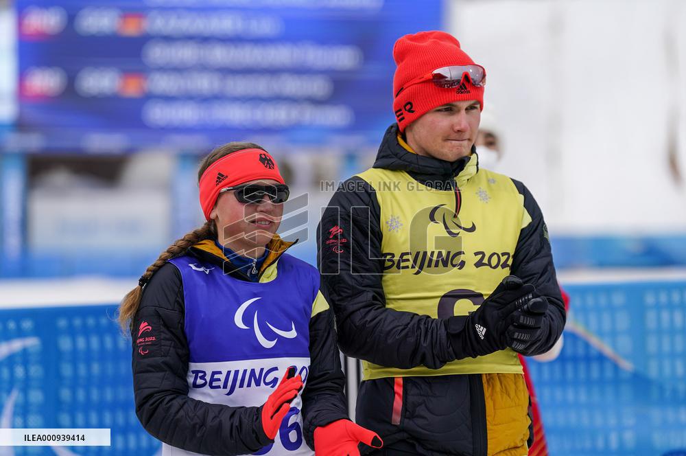 (SP)CHINA-ZHANGJIAKOU-WINTER PARALYMPICS-PARA BIATHLON-WOMEN'S INDIVIDUAL VISION IMPAIRED(CN)