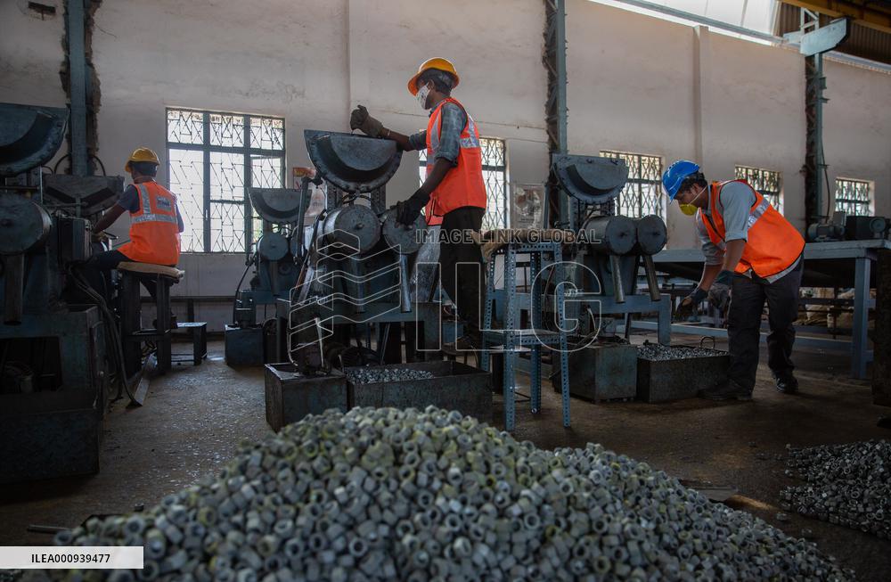 INDIA-HYDERABAD-FACTORY