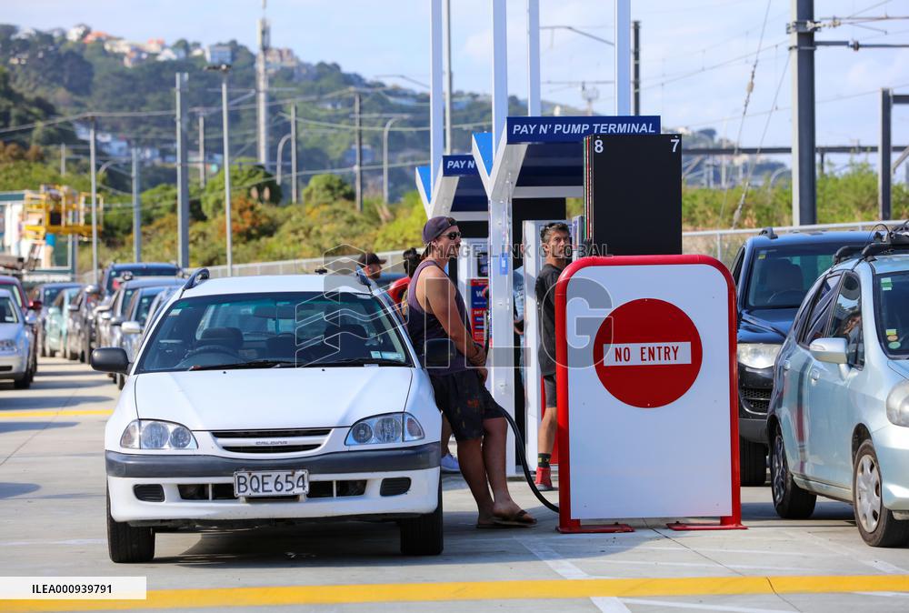 NEW ZEALAND-WELLINGTON-PETROL-PRICE HIKE