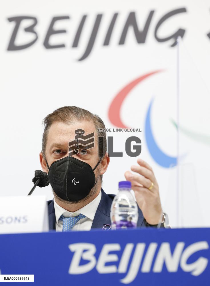 Beijing Paralympics: IPC chief Parsons