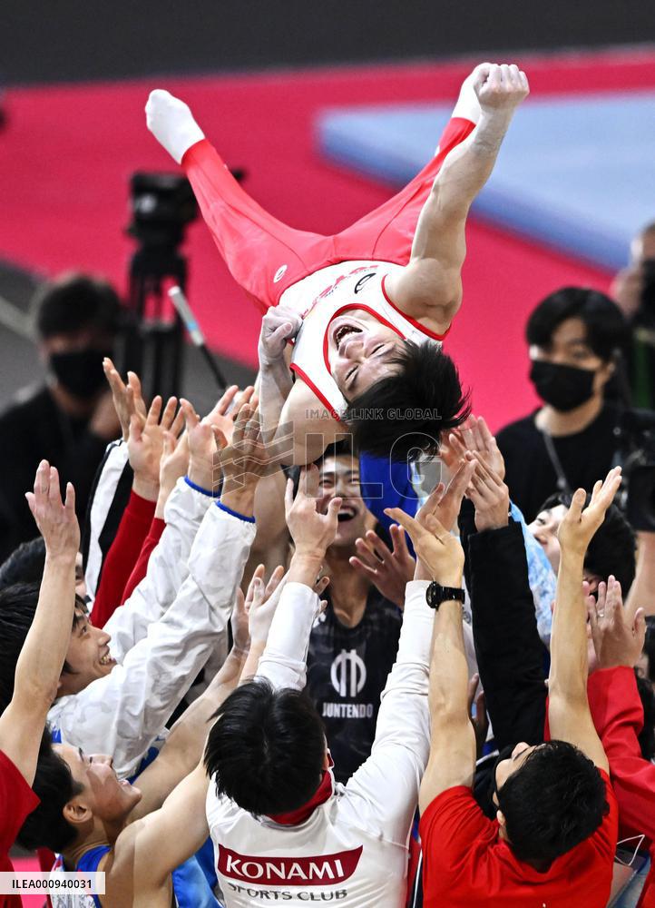 Gymnastics: Uchimura's retirement event