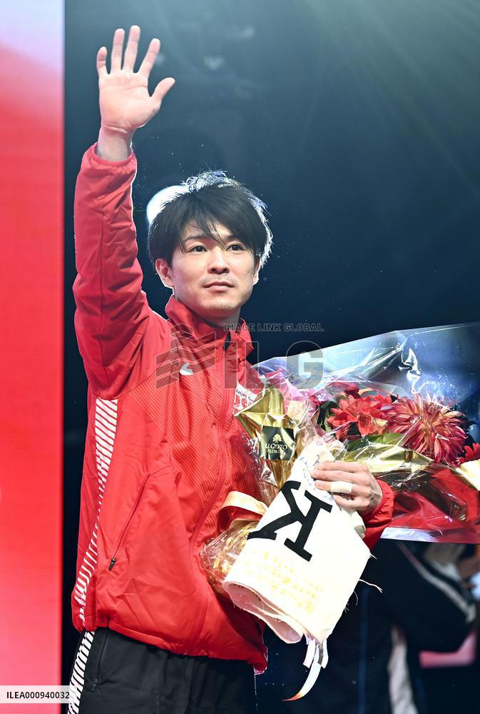 Gymnastics: Uchimura's retirement event