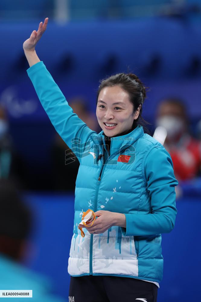 (SP)CHINA-BEIJING-WINTER PARALYMPICS-WHEELCHAIR CURLING-GOLD MEDAL MATCH-CHN VS SWE(CN)