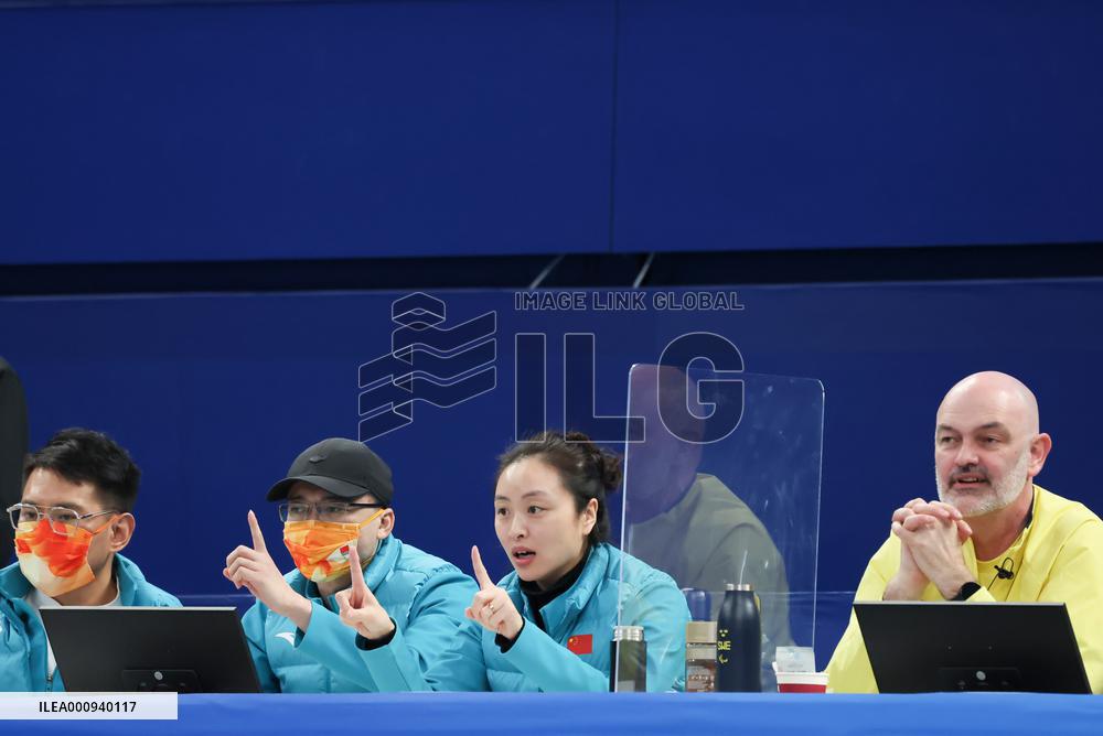 (SP)CHINA-BEIJING-WINTER PARALYMPICS-WHEELCHAIR CURLING-GOLD MEDAL MATCH-CHN VS SWE(CN)