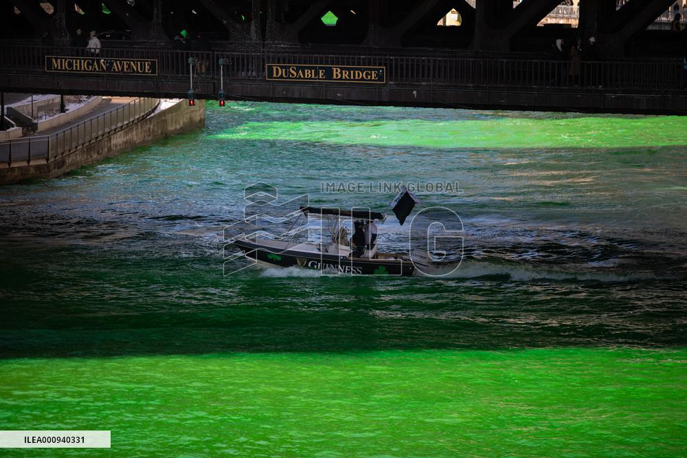 U.S.-CHICAGO-ST. PATRICK'S DAY-CELEBRATION