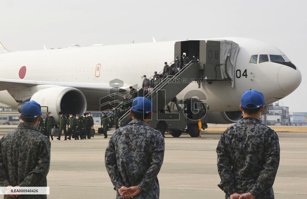 Japan's mission to send defense supplies to Ukraine