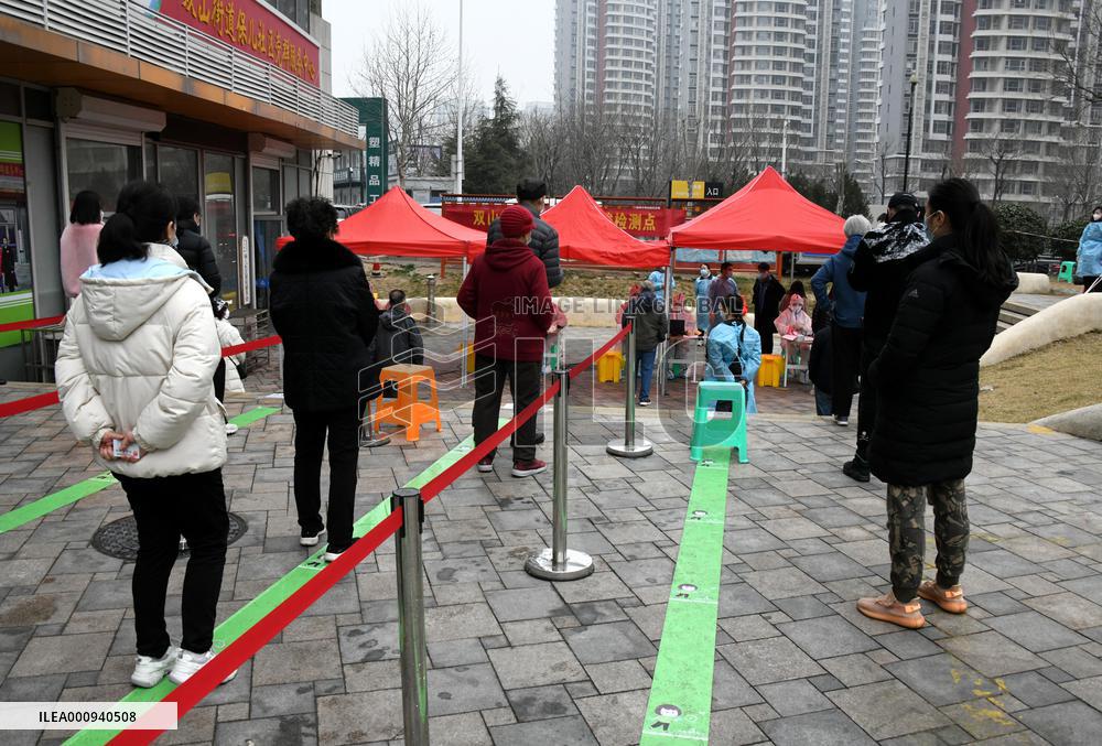 CHINA-SHANDONG-QINGDAO-COVID-19-TEST (CN)