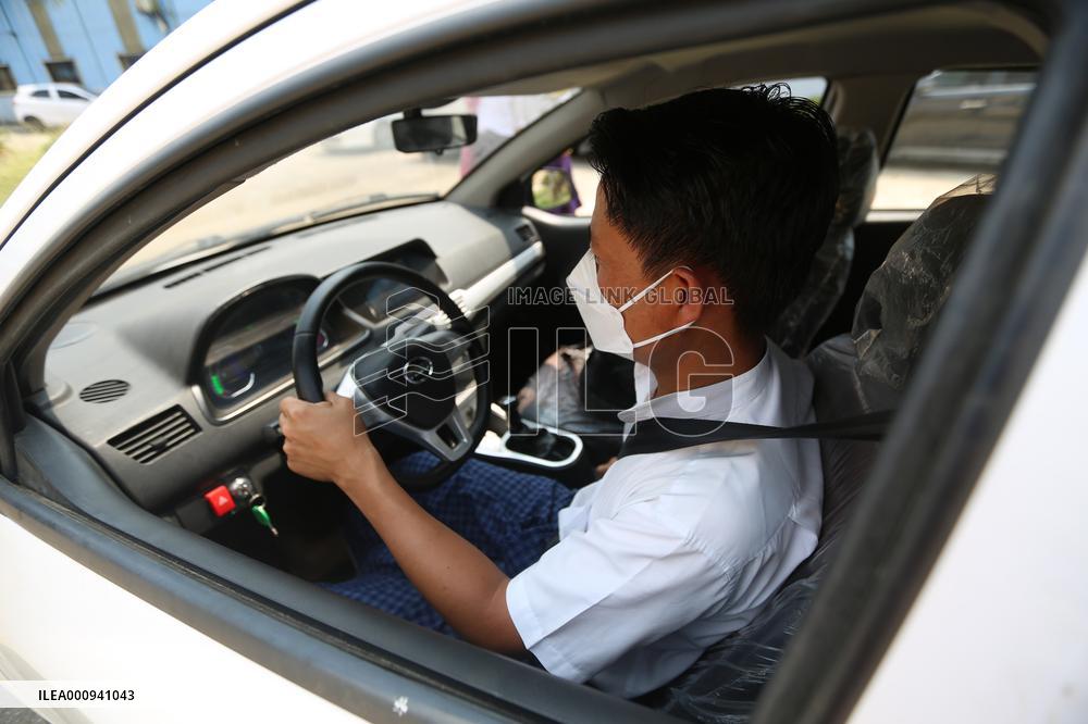 MYANMAR-YANGON-NEW-ENERGY-VEHICLES