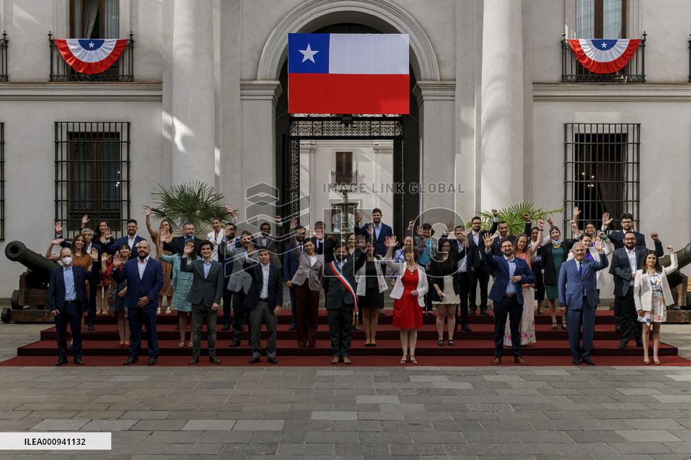 Gabriel Boric Font first activity as president of Chile