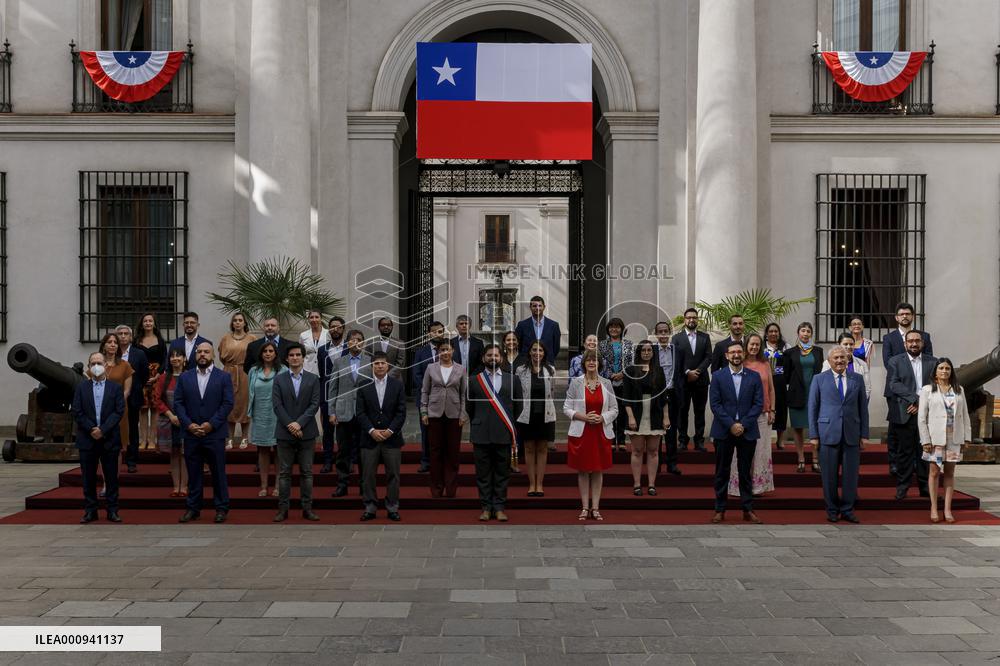 Gabriel Boric Font first activity as president of Chile