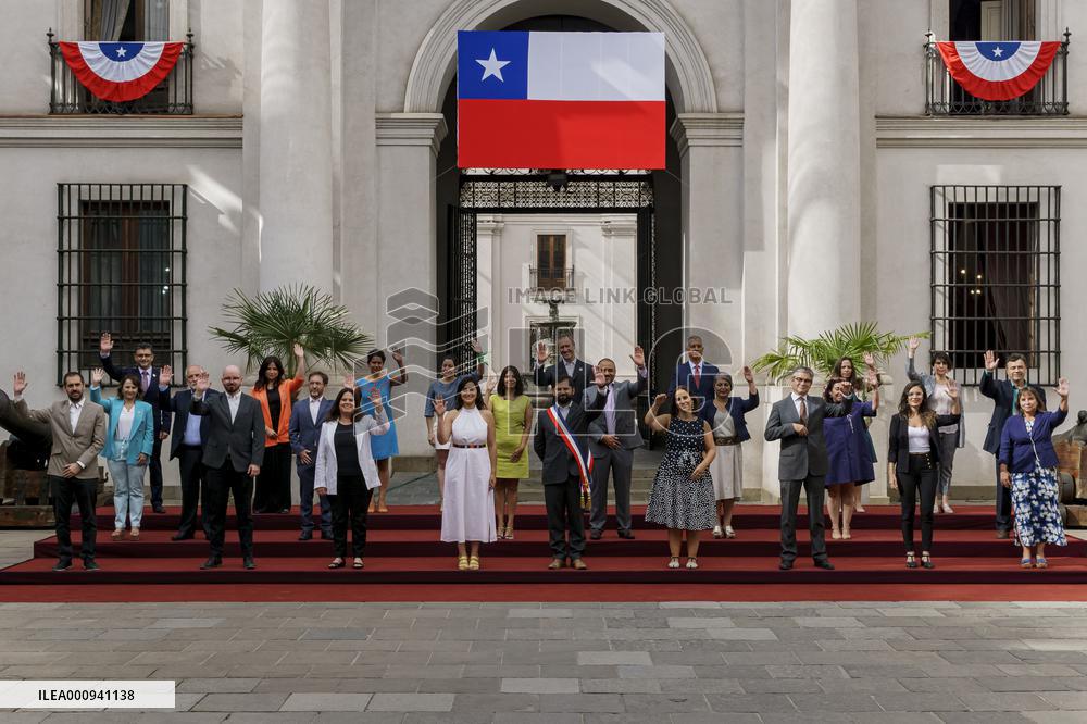 Gabriel Boric Font first activity as president of Chile