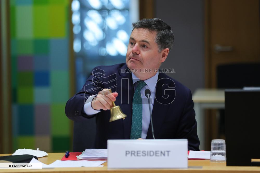 BELGIUM-BRUSSELS-EUROGROUP MEETING