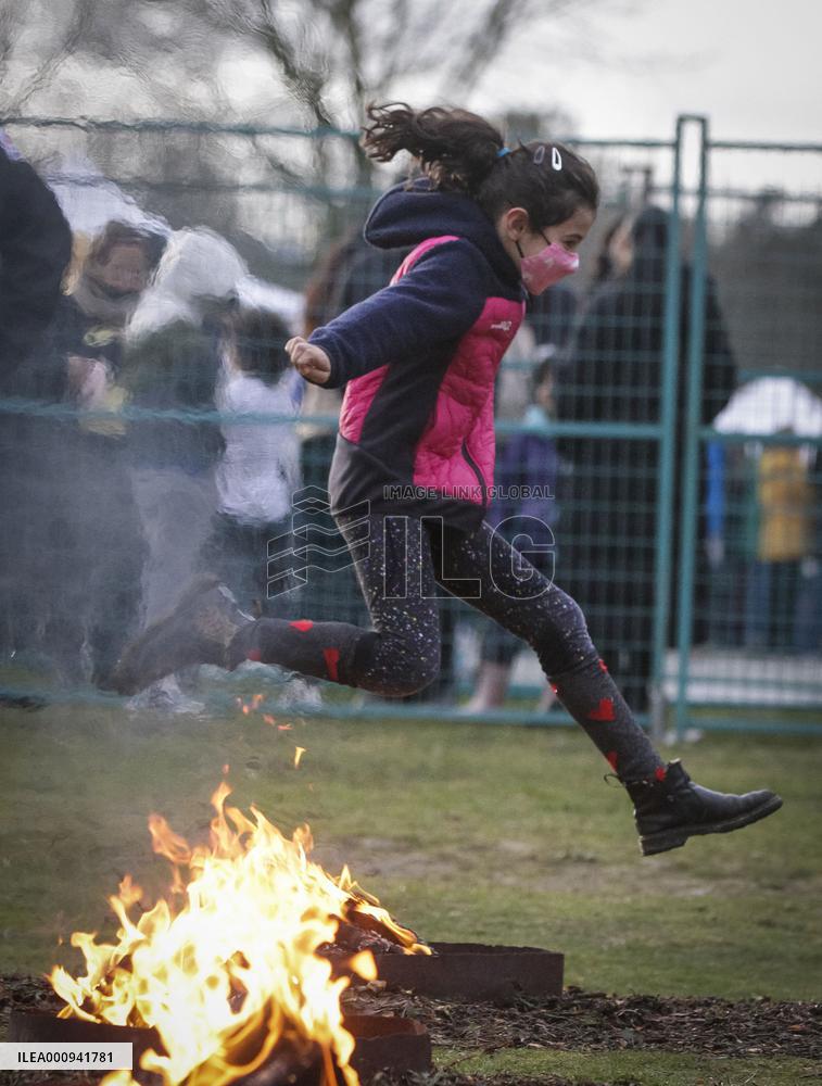 CANADA-VANCOUVER-FIRE FESTIVAL