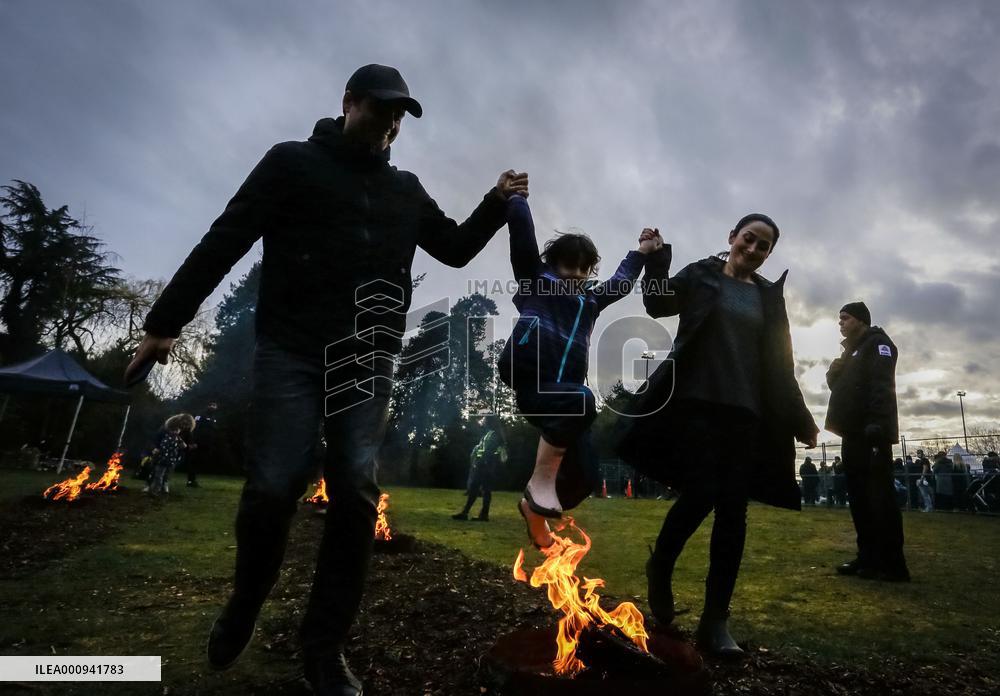 CANADA-VANCOUVER-FIRE FESTIVAL