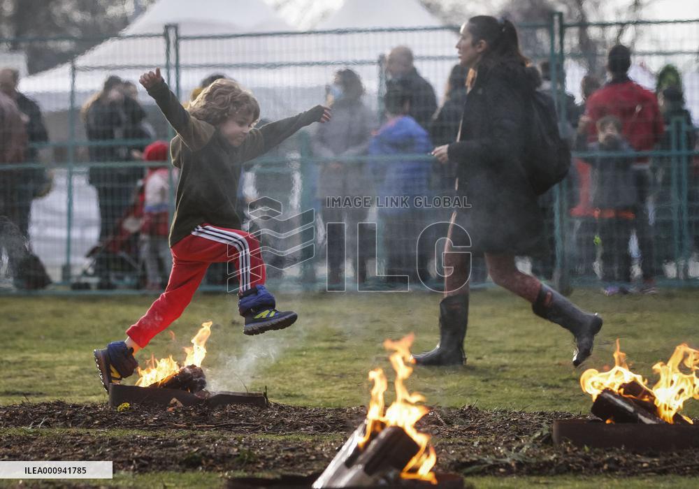 CANADA-VANCOUVER-FIRE FESTIVAL