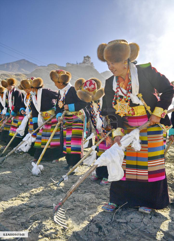 (InTibet)CHINA-TIBET-SPRING FARMING (CN)