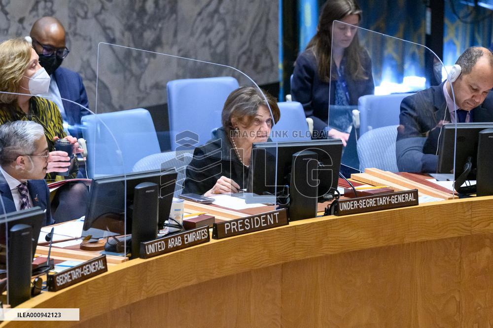 UN-SECURITY COUNCIL-LIBYA-MEETING