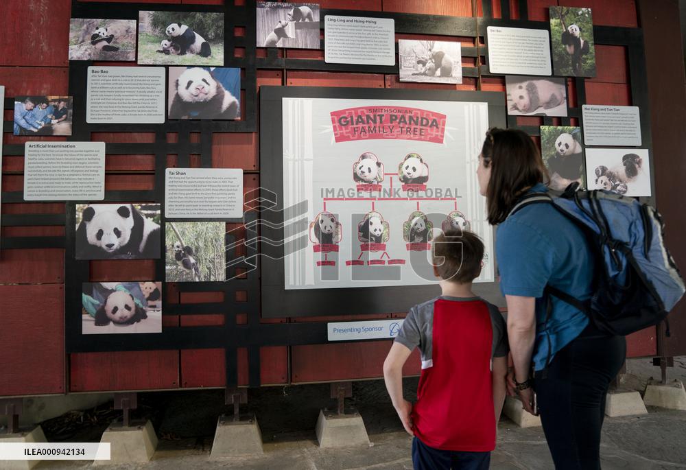U.S.-WASHINGTON, D.C.-SMITHSONIAN'S NATIONAL ZOO-GIANT PANDA PROGRAM-50TH ANNIVERSARY