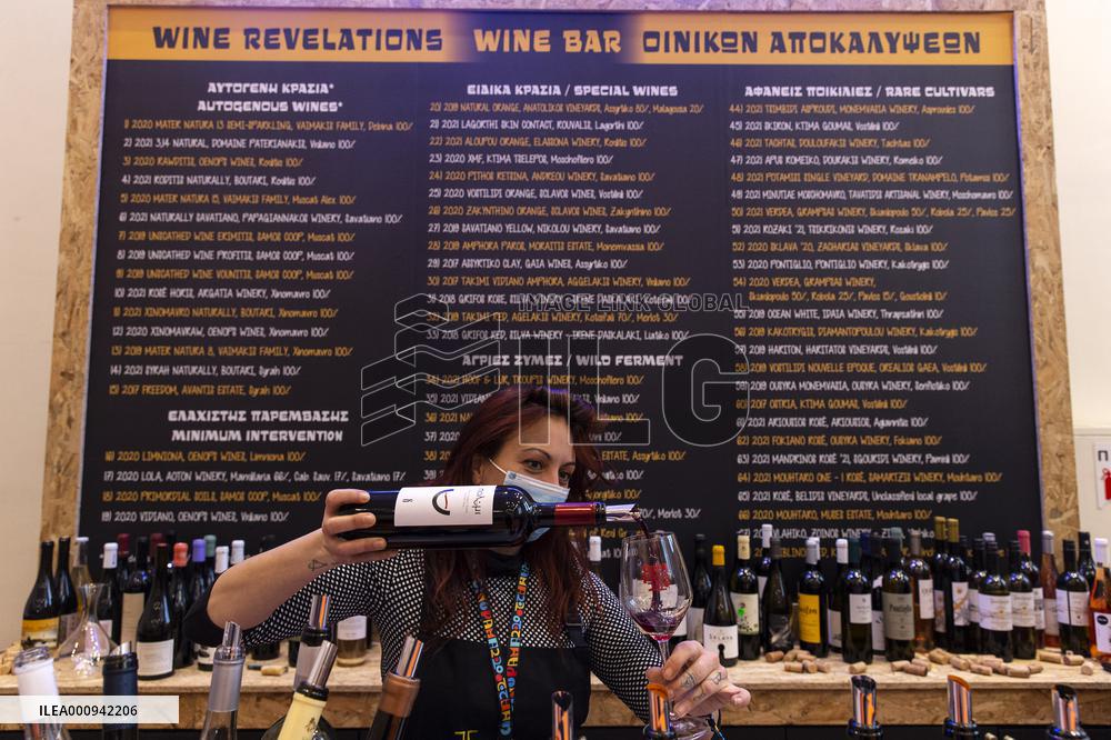 GREECE-ATHENS-WINE-EXHIBITION