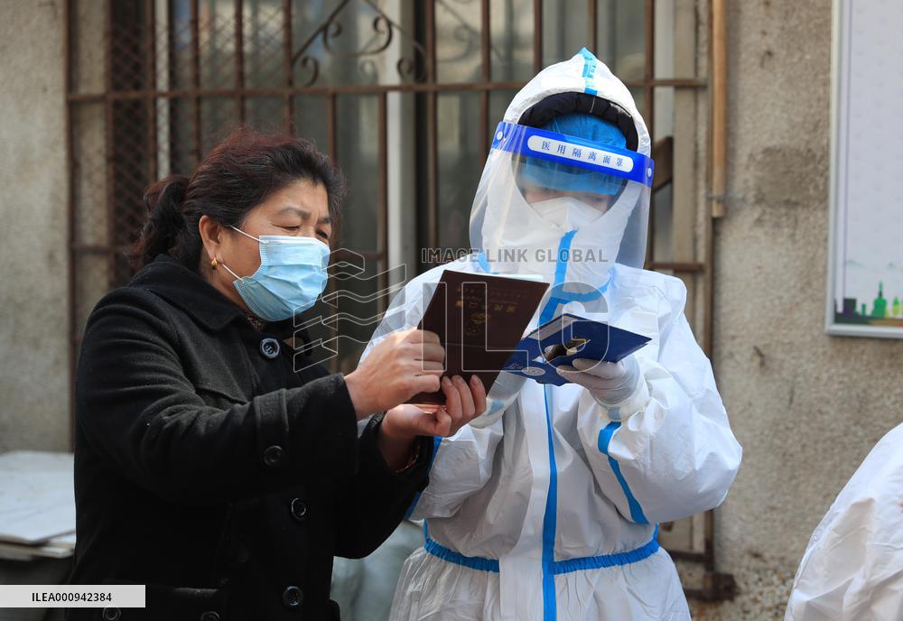 CHINA-LIAONING-SHENYANG-COVID-19-TEST (CN)