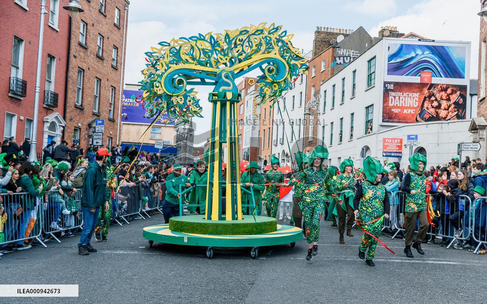 IRELAND-DUBLIN-ST. PATRICK'S DAY-PARADE