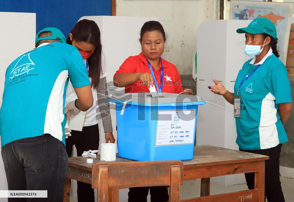 TIMOR LESTE-DILI-PRESIDENTIAL ELECTION