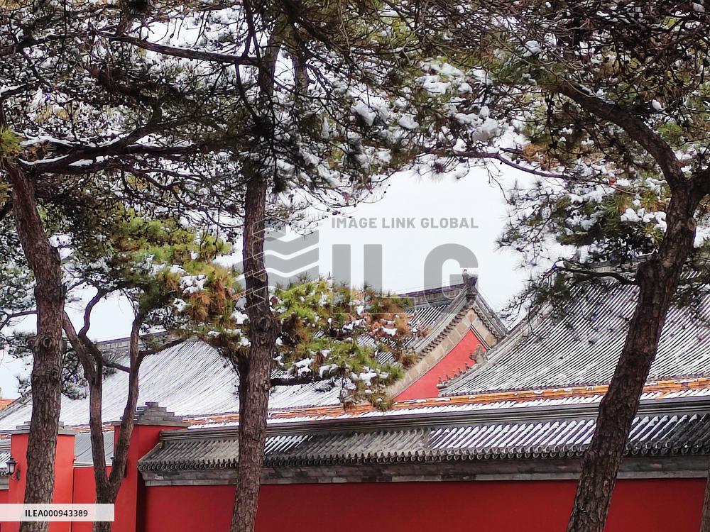 CHINA-BEIJING-SNOW SCENERY (CN)