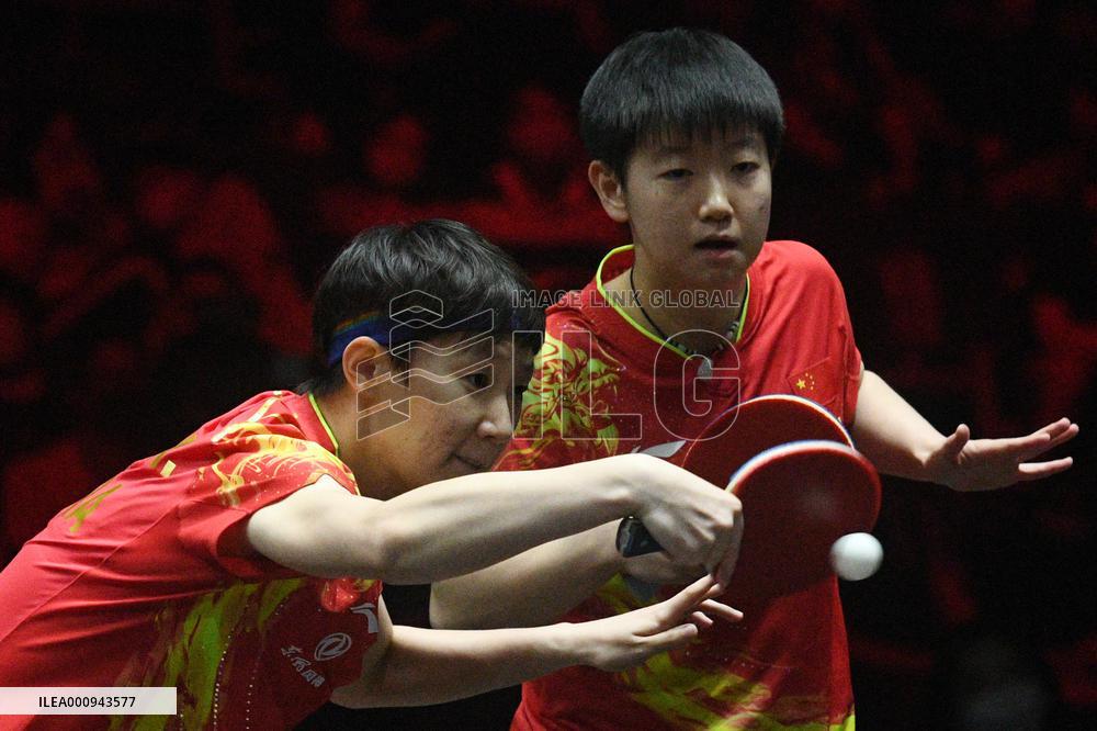 (SP)SINGAPORE-TABLE TENNIS-WTT-WOMEN'S DOUBLES
