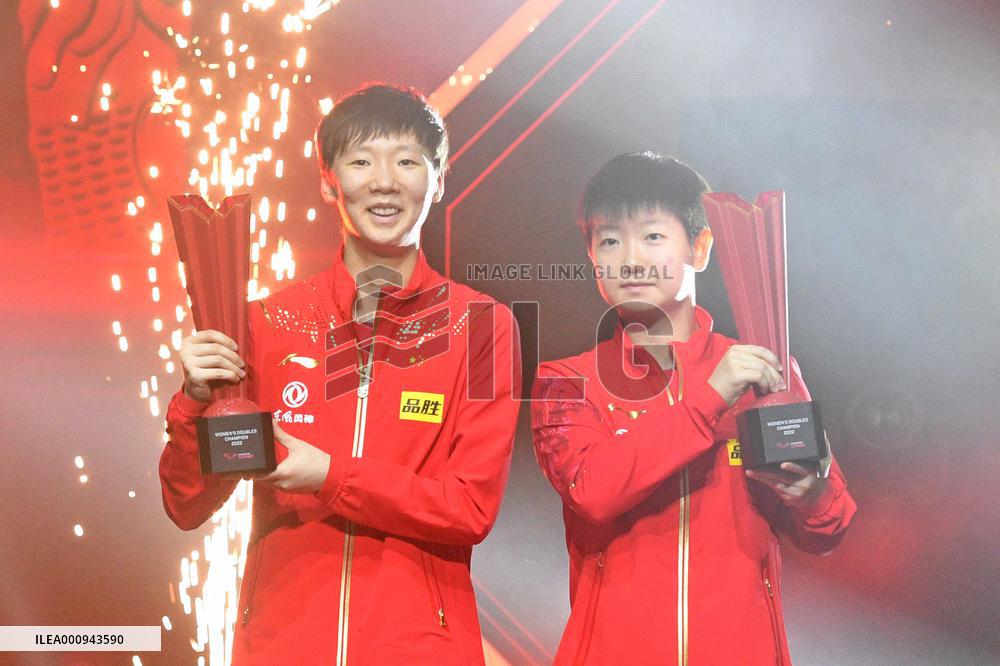 (SP)SINGAPORE-TABLE TENNIS-WTT-WOMEN'S DOUBLES
