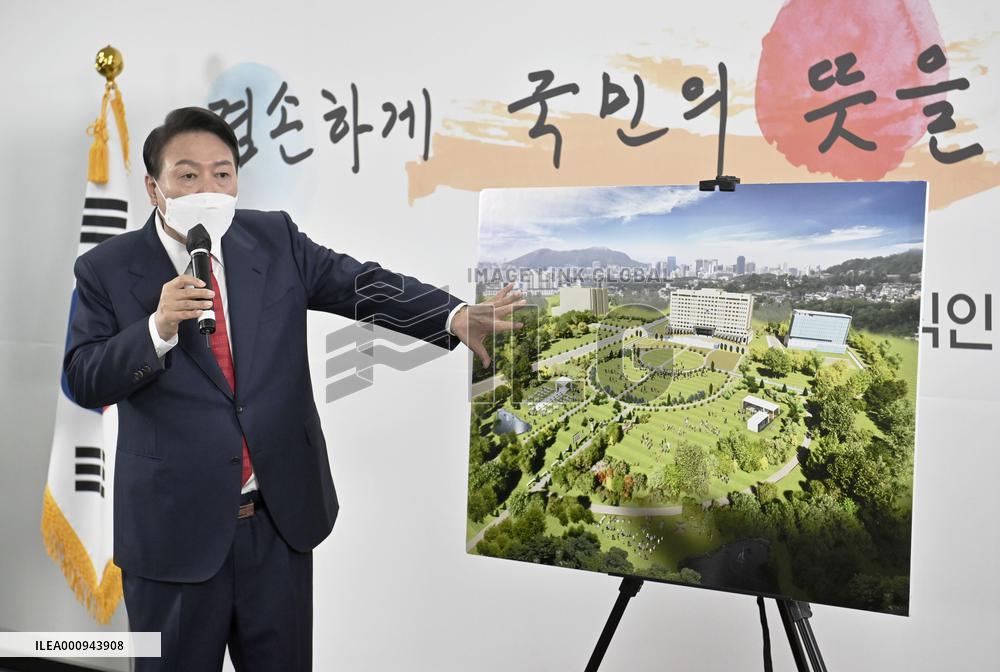 S. Korea's president-elect Yoon Suk Yeol