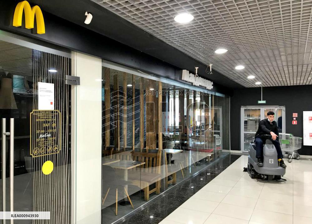 McDonald's restaurant closures in Russia