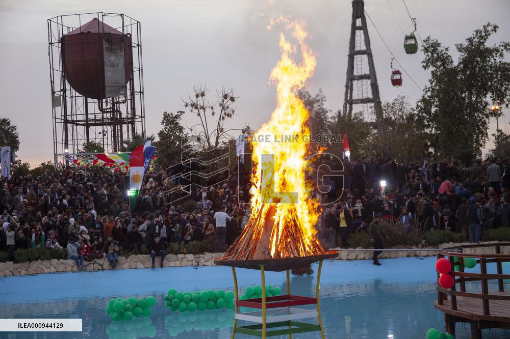 IRAQ-ERBIL-NEWROZ-CELEBRATION