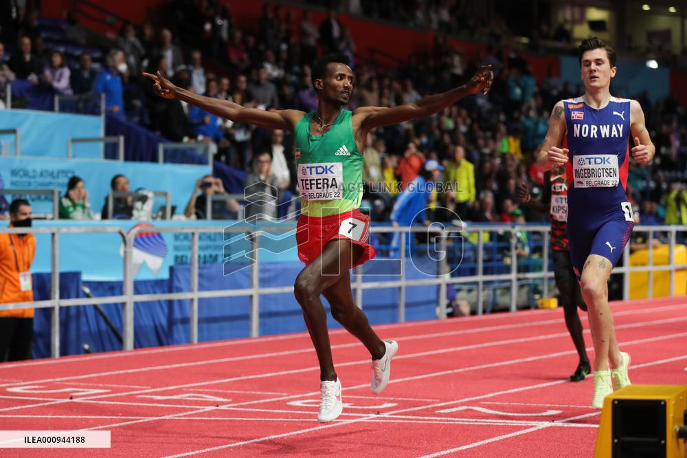 (SP)SERBIA-BELGRADE-WORLD ATHLETICS-INDOOR-CHAMPIONSHIPS-MEN'S 1500M