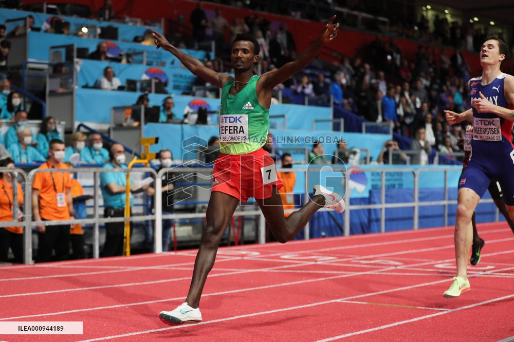 (SP)SERBIA-BELGRADE-WORLD ATHLETICS-INDOOR-CHAMPIONSHIPS-MEN'S 1500M