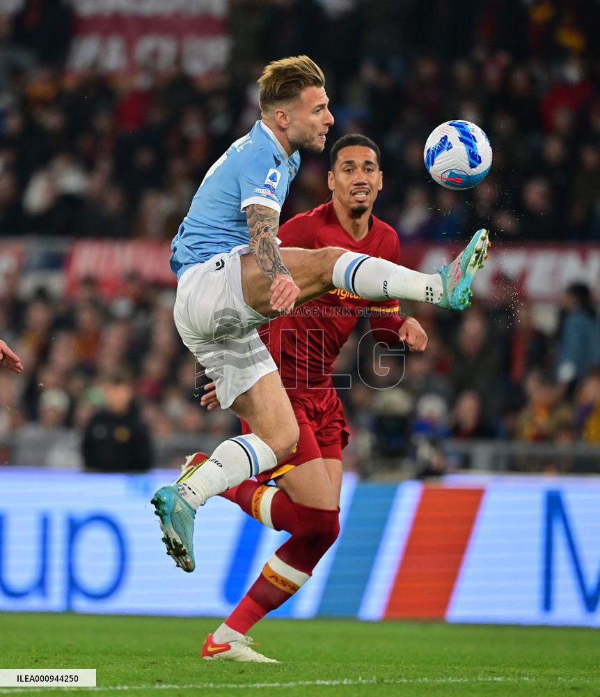 (SP)ITALY-ROME-FOOTBALL-SERIE A-ROMA VS LAZIO