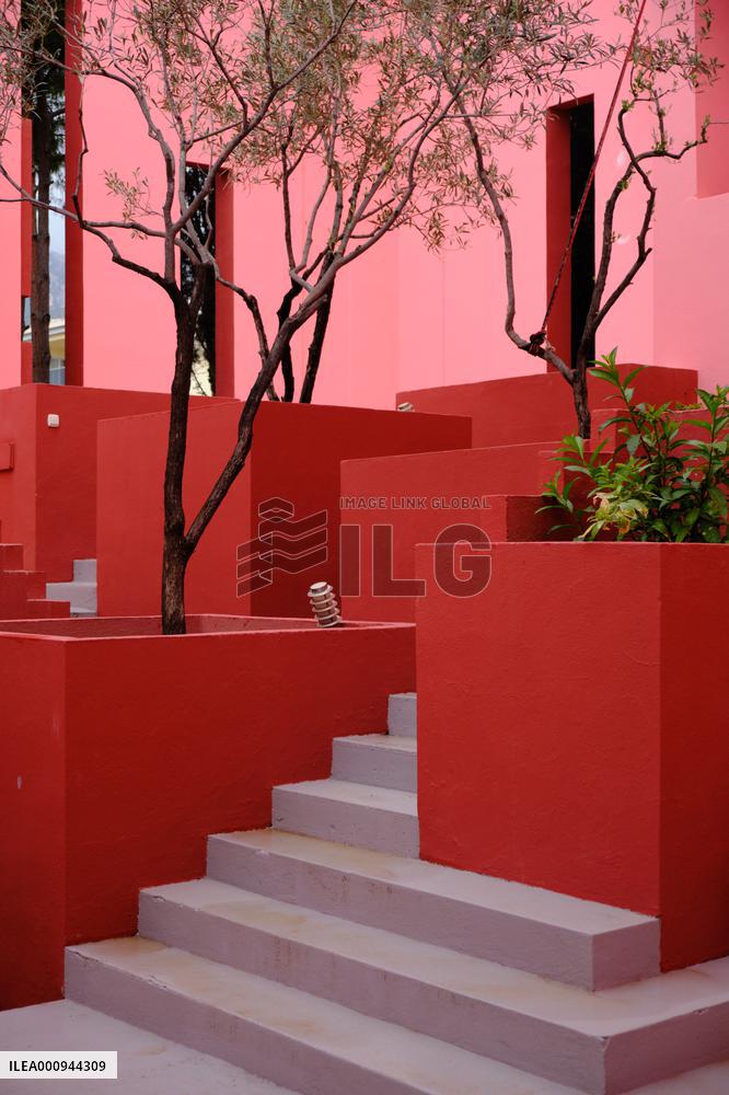 SPAIN-CALPE-LA MURALLA ROJA
