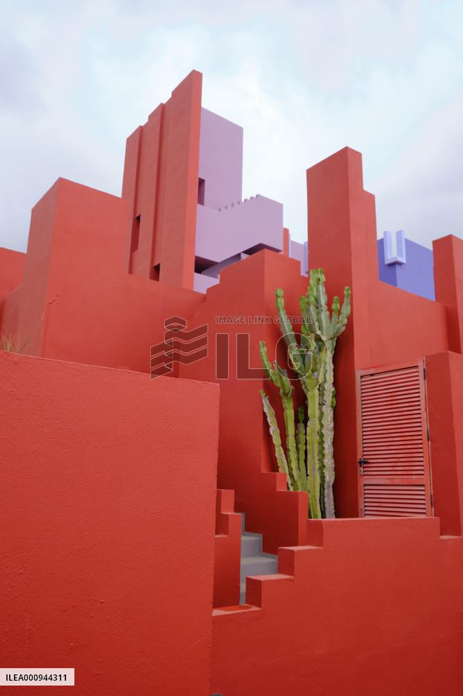 SPAIN-CALPE-LA MURALLA ROJA