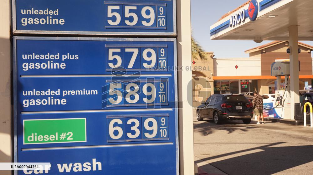 U.S.-LOS ANGELES-GAS PRICE