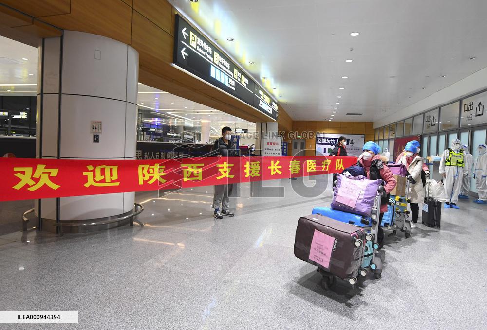 CHINA-JILIN-CHANGCHUN-COVID-19-MEDICAL WORKER-AID(CN)