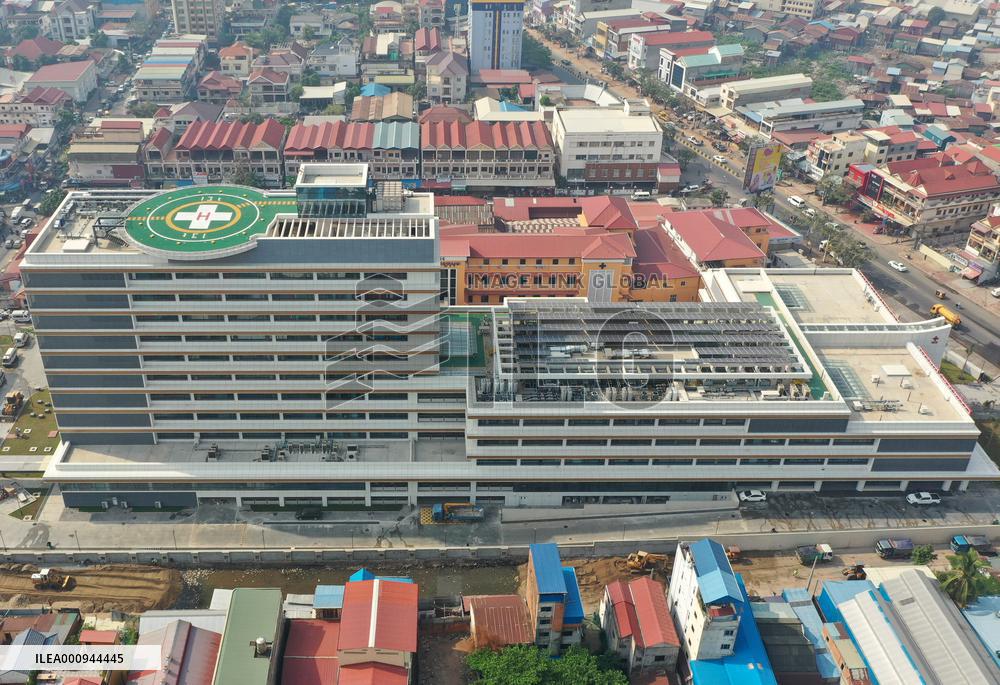 CAMBODIA-PHNOM PENH-CHINA-AIDED MEDICAL BUILDING-INAUGURATION